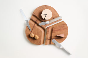 Clover Cheeseboards and Knife Set