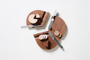 Clover Cheeseboards and Knife Set