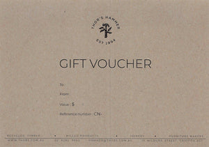 Recycled Timber Gift Card