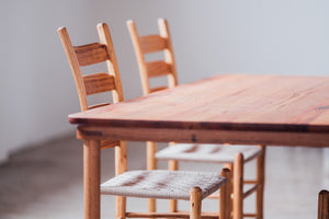 Green Wood Dining Chair